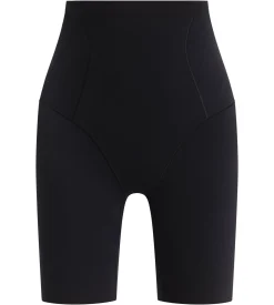 Shorty long gainant femme en microfibre Noir Dim Silhouette Contour