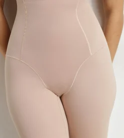 Shorty long gainant femme en microfibre Nude Dim Silhouette Contour