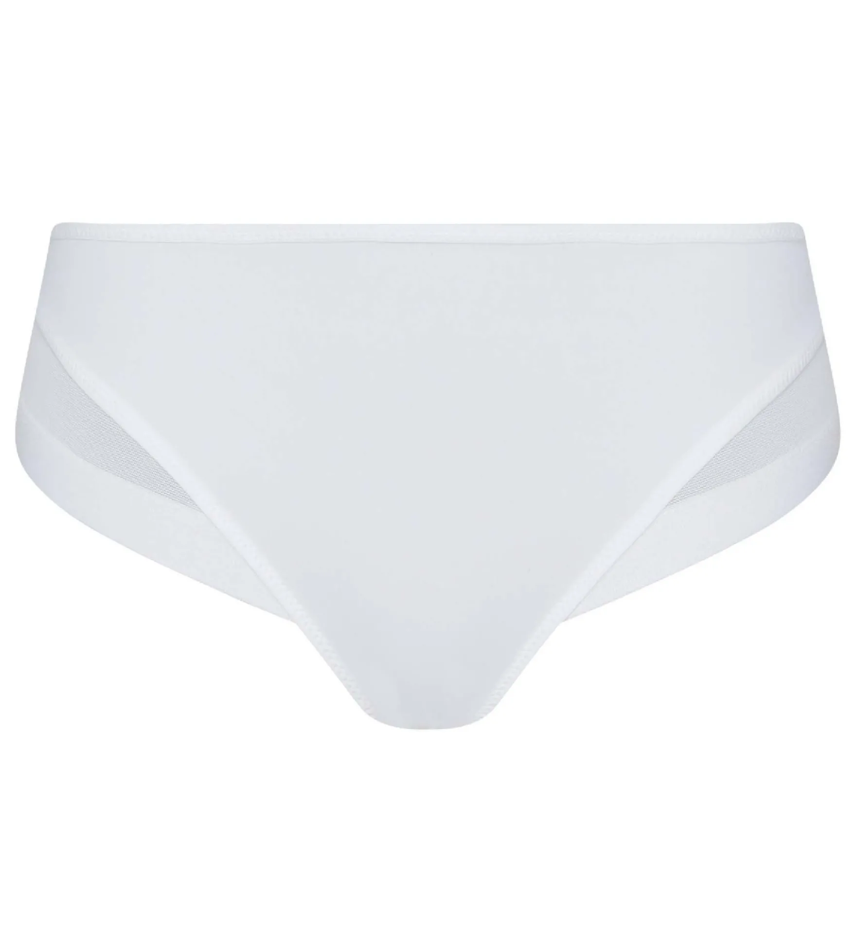 Slip femme en microfibre et tulle blanc Generous de Dim