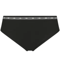 Slip femme en modal polyamide sans couture Noir Dim Icons Seamless