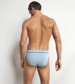 Slip homme en coton modal Bleu Azur Dim Gentleman