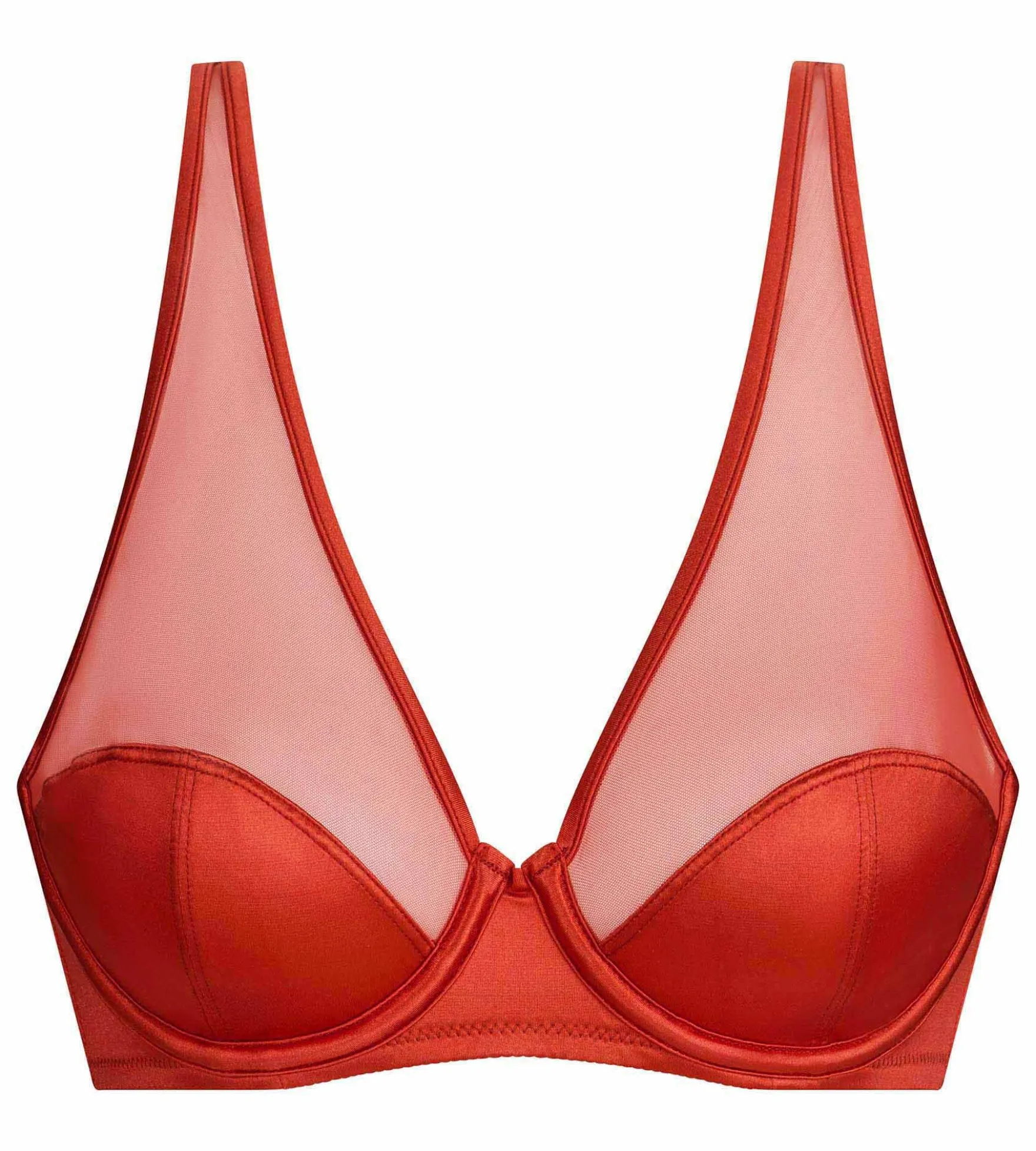 Soutien-gorge à armatures cannelle épicée Dim x Ines de la Fressange