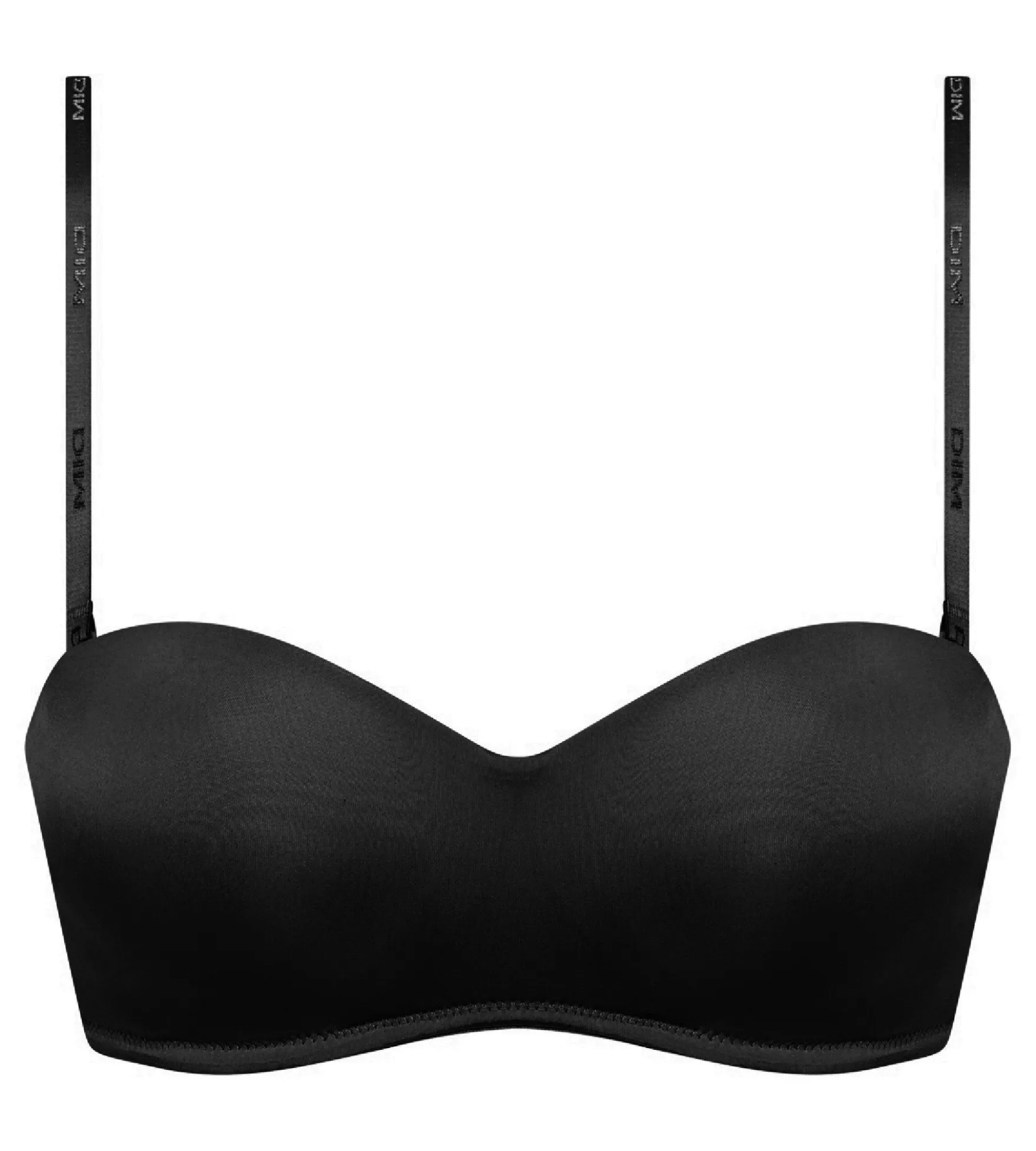 Soutien-gorge bandeau Noir sans armatures pour femme InvisiFree