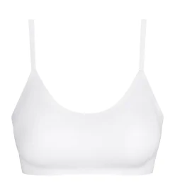 Soutien-gorge brassière en microfibre Blanc Dim Invisible
