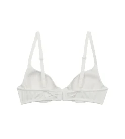 Soutien-gorge à coques blanc pour fille Dim Invisible