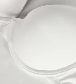 Soutien-gorge à coques blanc pour fille Dim Invisible