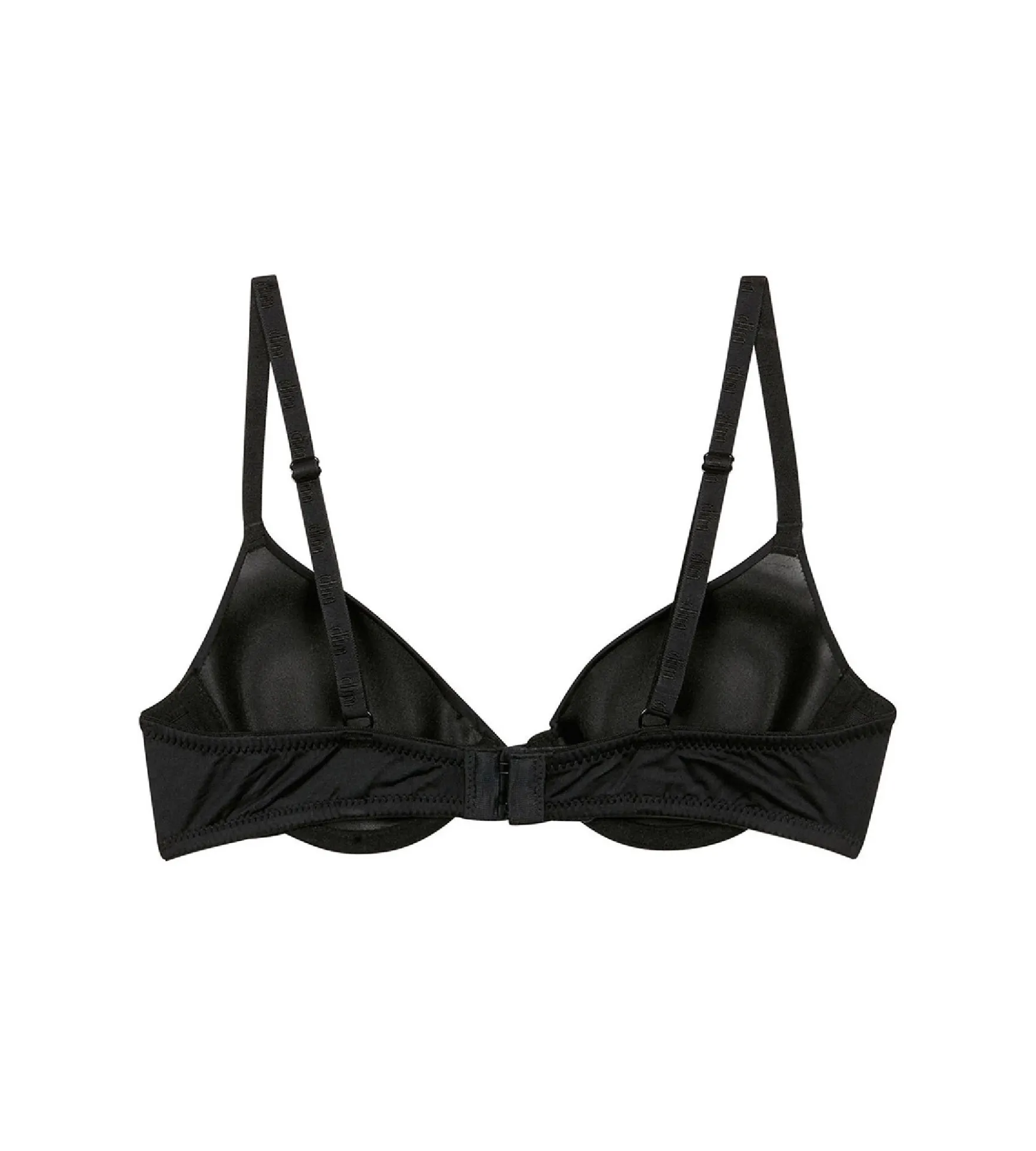 Soutien-gorge à coques noir pour fille Dim Invisible