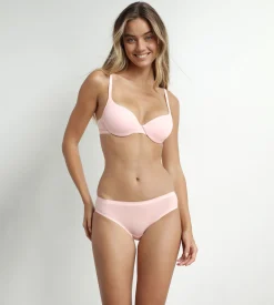 Soutien-gorge corbeille ampliforme rose ballerine InvisiFree de Dim