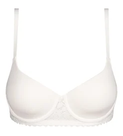 Soutien-gorge corbeille à armature en microfibre Blanc Daily Dentelle