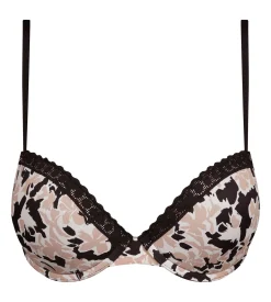 Soutien-gorge corbeille à armatures Nude au motif floral Daily Micro