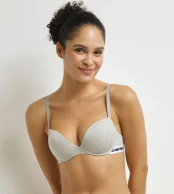 Soutien-gorge corbeille à armatures Gris Dim Icons