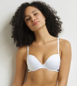 Soutien-gorge corbeille à armatures Blanc Dim Icons