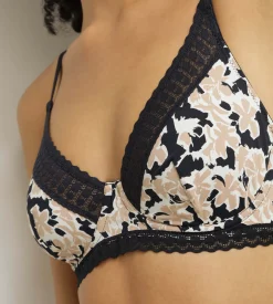 Soutien-gorge corbeille à armatures motif floral Daily Micro