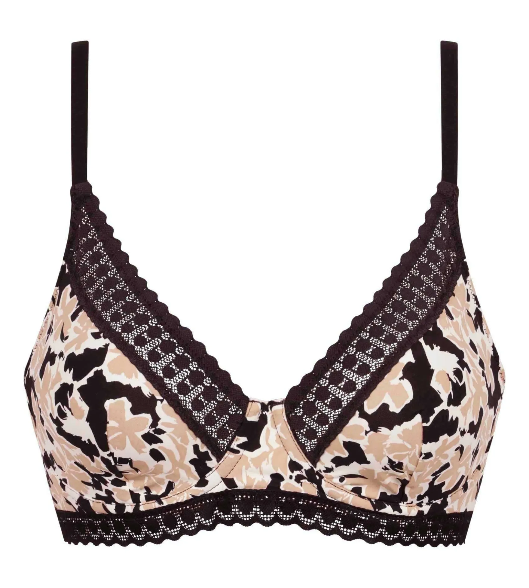 Soutien-gorge corbeille à armatures motif floral Daily Micro