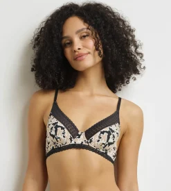 Soutien-gorge corbeille à armatures motif floral Daily Micro
