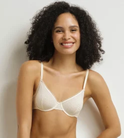 Soutien-gorge corbeille Beige Dim x Ines de La Fressange