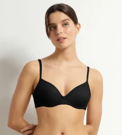 Soutien-gorge corbeille en microfibre Noir Dim Invisible