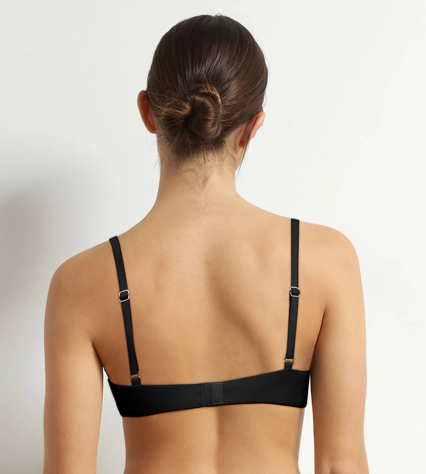 Soutien-gorge corbeille en microfibre Noir Dim Invisible