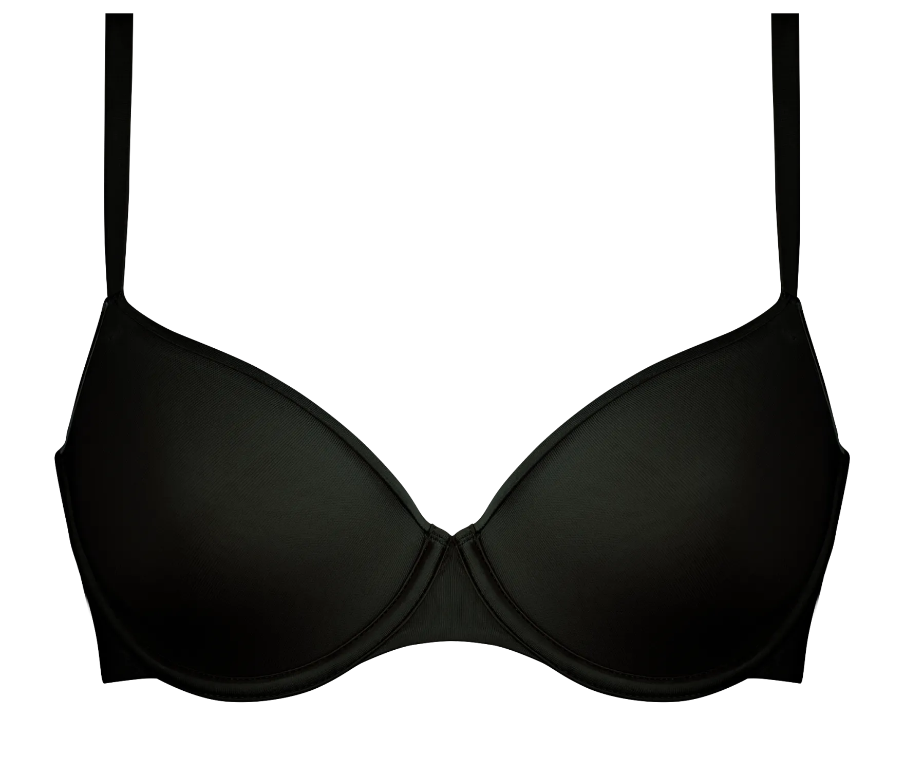 Soutien-gorge corbeille en microfibre Noir Dim Invisible