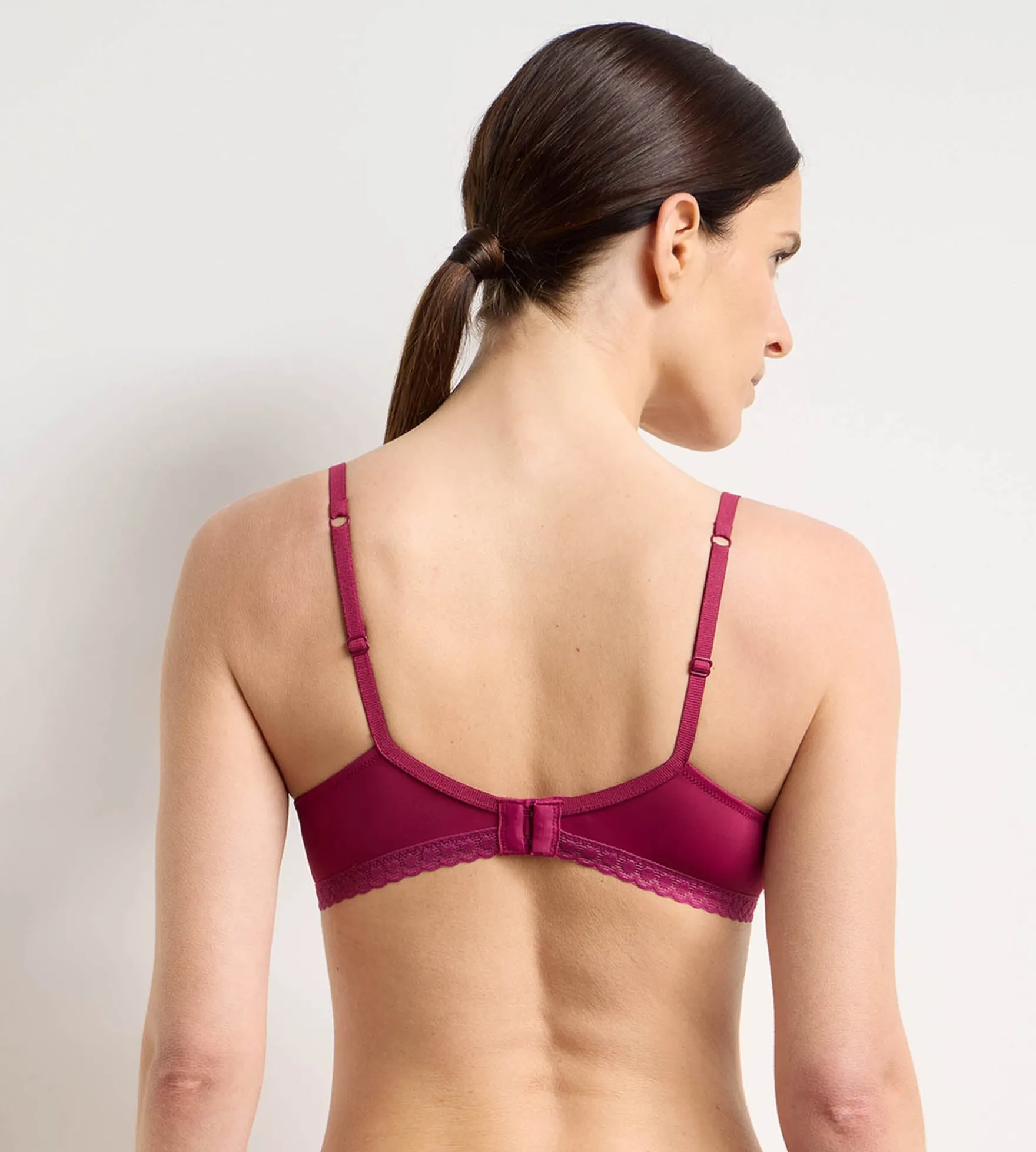 Soutien-gorge corbeille paddé framboise intense Daily Micro