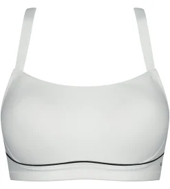 Soutien-gorge de sport en microfibre sculptante Écru Dim Move