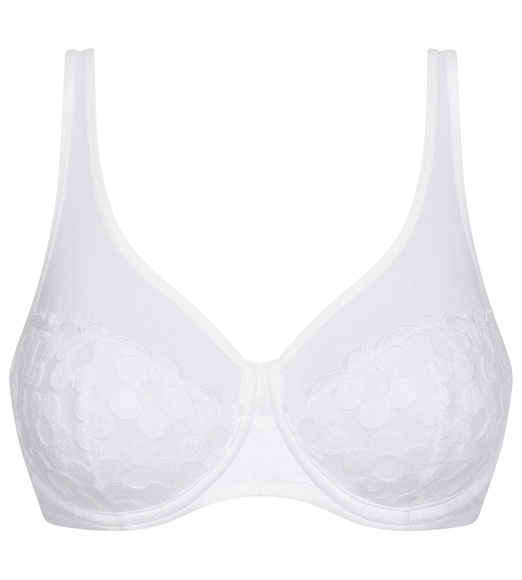Soutien-gorge emboitant avec armatures blanc Generous Broderie