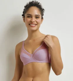 Soutien-gorge emboîtant à armatures Violet Generous