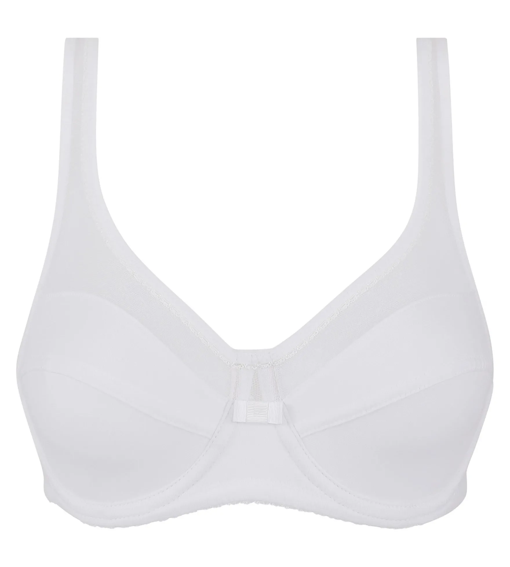 Soutien-gorge emboîtant avec armatures blanc Generous Coton Bio Dim