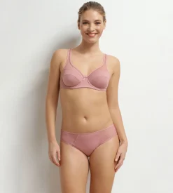 Soutien-gorge emboîtant avec armatures Rose Generous Coton Bio