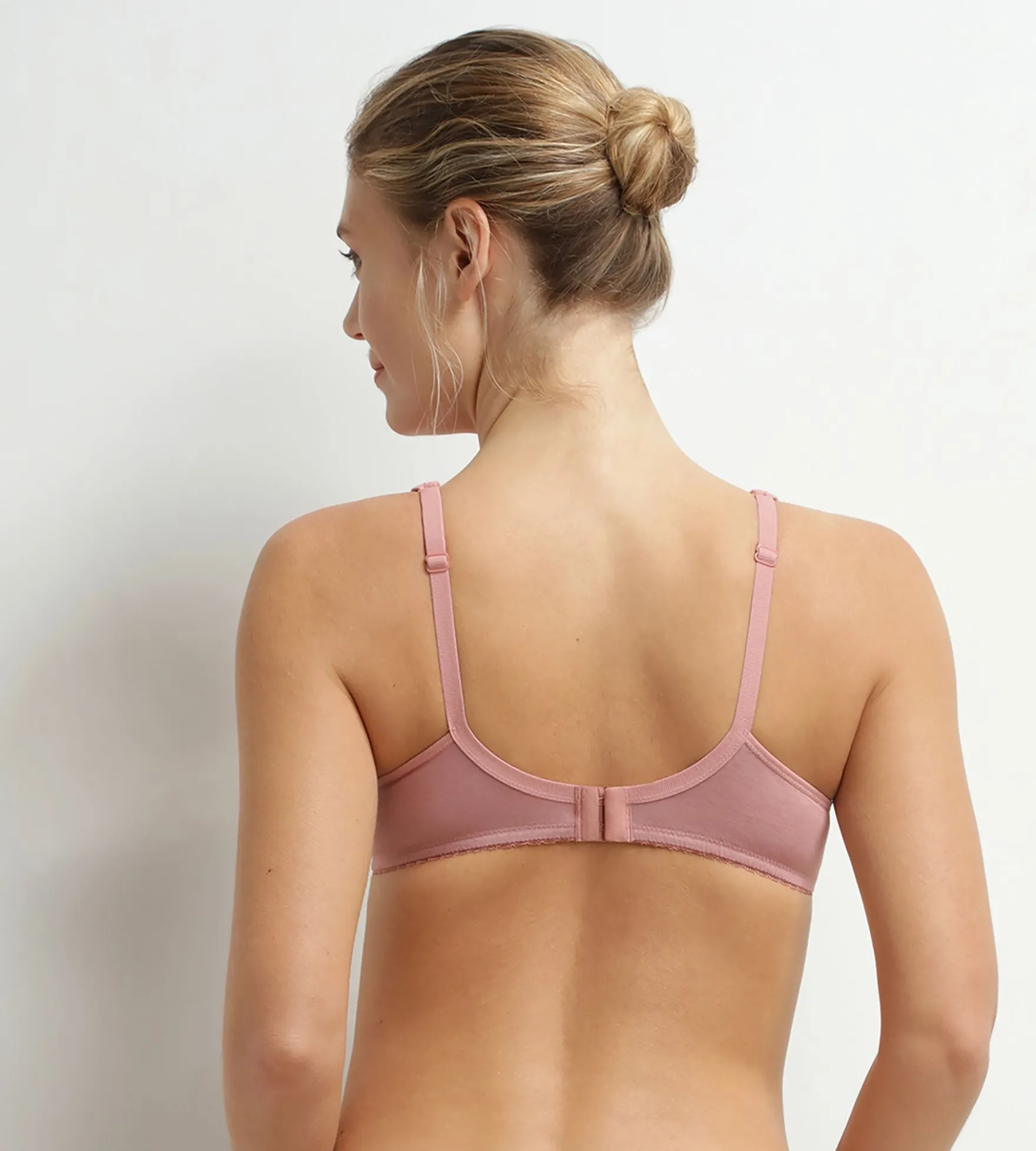 Soutien-gorge emboîtant avec armatures Rose Generous Coton Bio