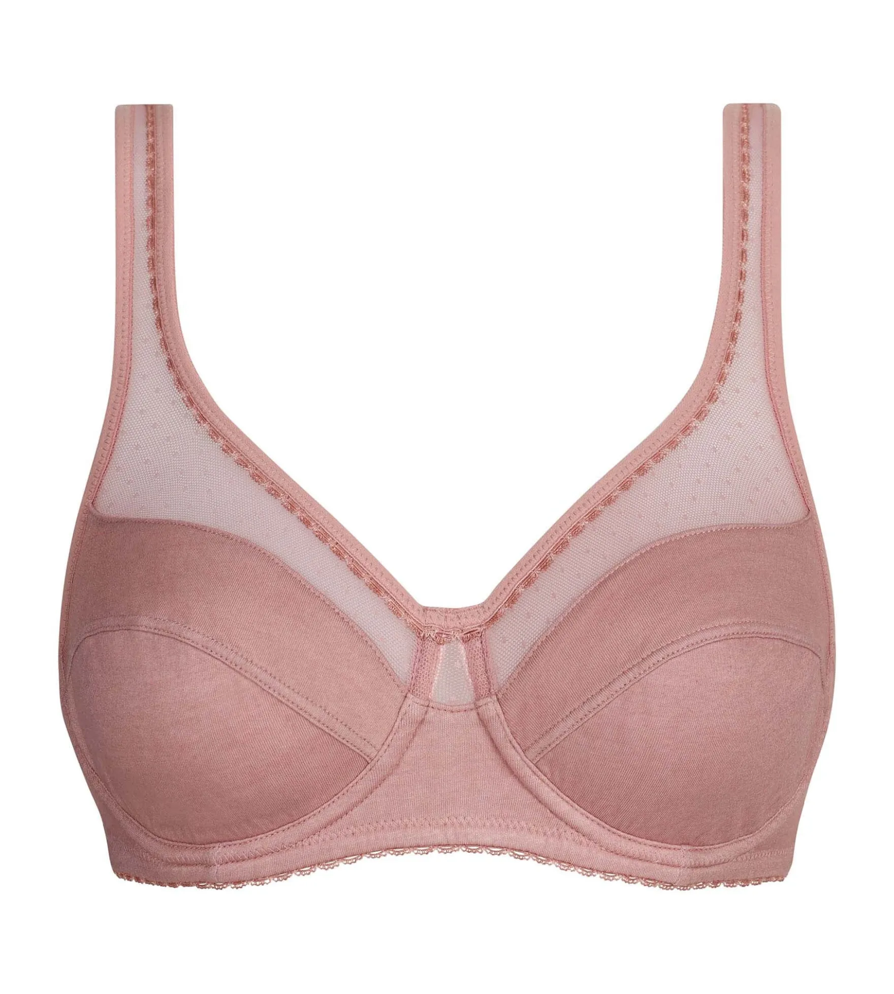 Soutien-gorge emboîtant avec armatures Rose Generous Coton Bio