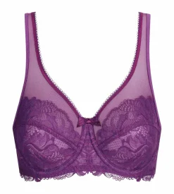 Soutien-Gorge emboîtant Violet en dentelle Generous Essentiel