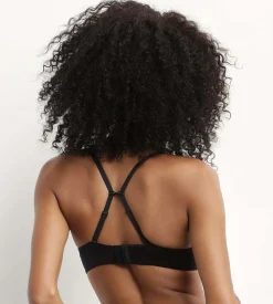 Soutien-gorge femme push-up microfibre Noir Dim Comfort Collection