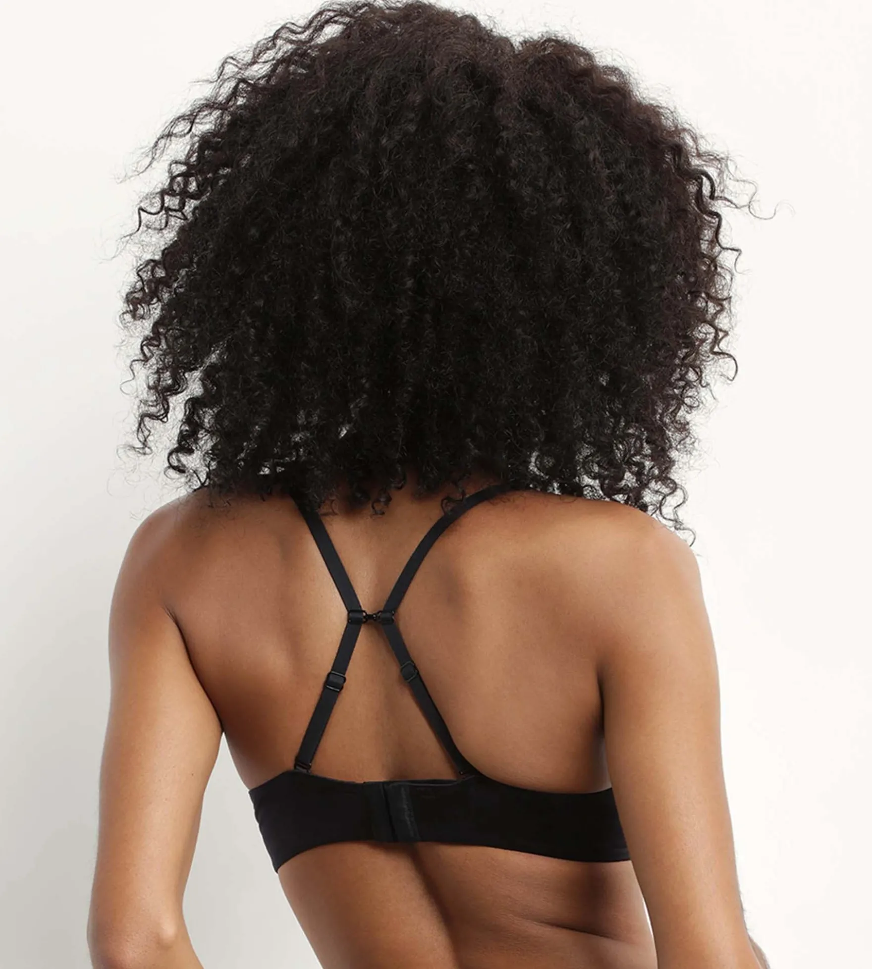 Soutien-gorge femme push-up microfibre Noir Dim Comfort Collection