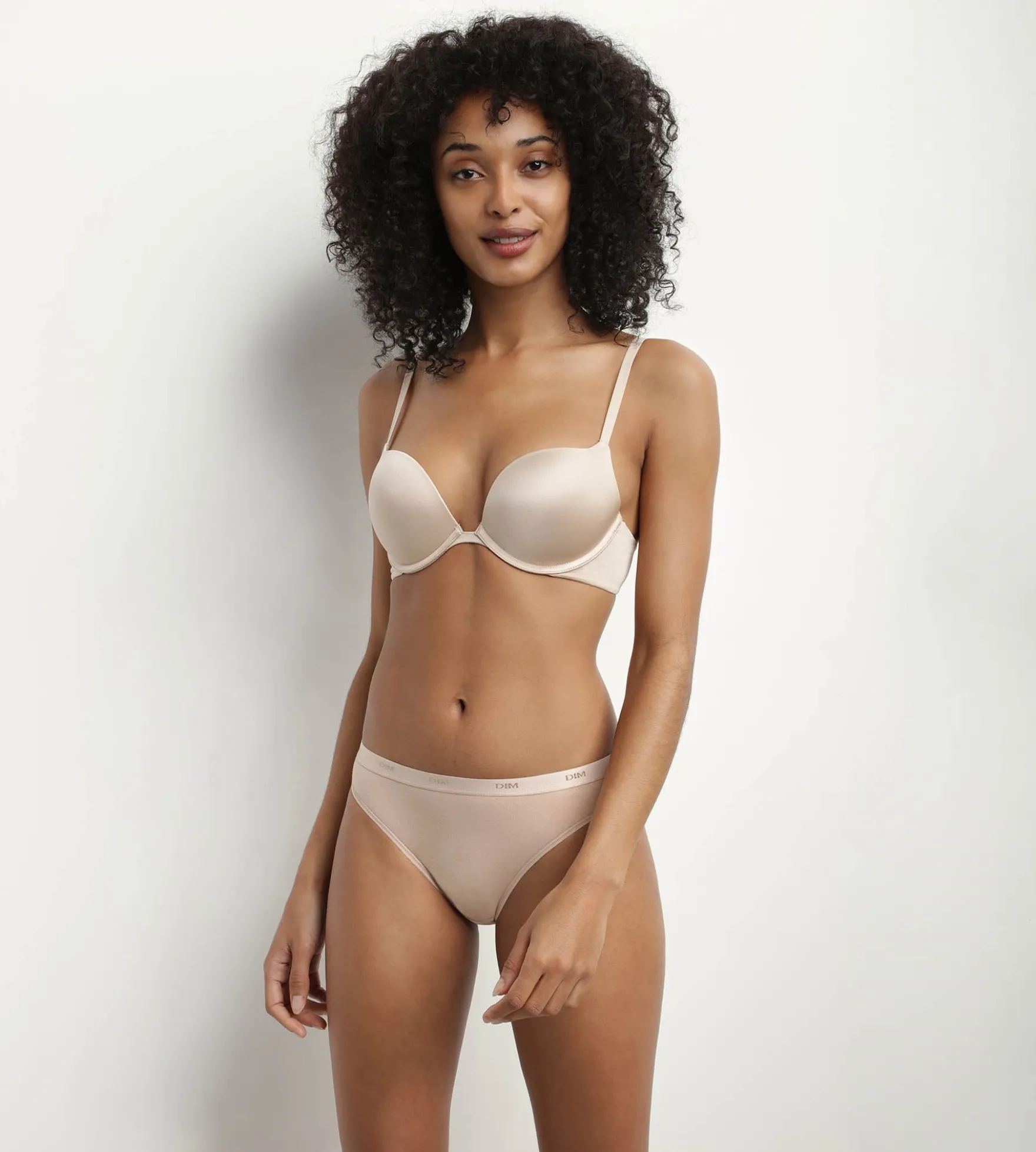 Soutien-gorge push up à armatures en microfibre Nude Dim Beyond Sexy
