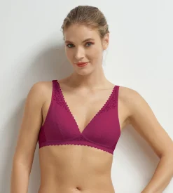 Soutien-gorge triangle avec mousses en microfibre Fruits des Bois Daily Dentelle