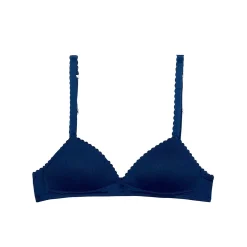 Soutien-gorge triangle à coques Coloris Jean pour fille Dim Touch