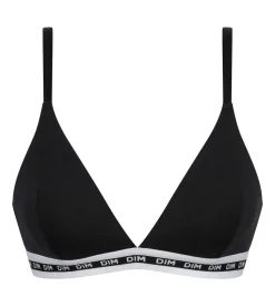 Soutien-gorge triangle femme sans armature Noir Dim Icons