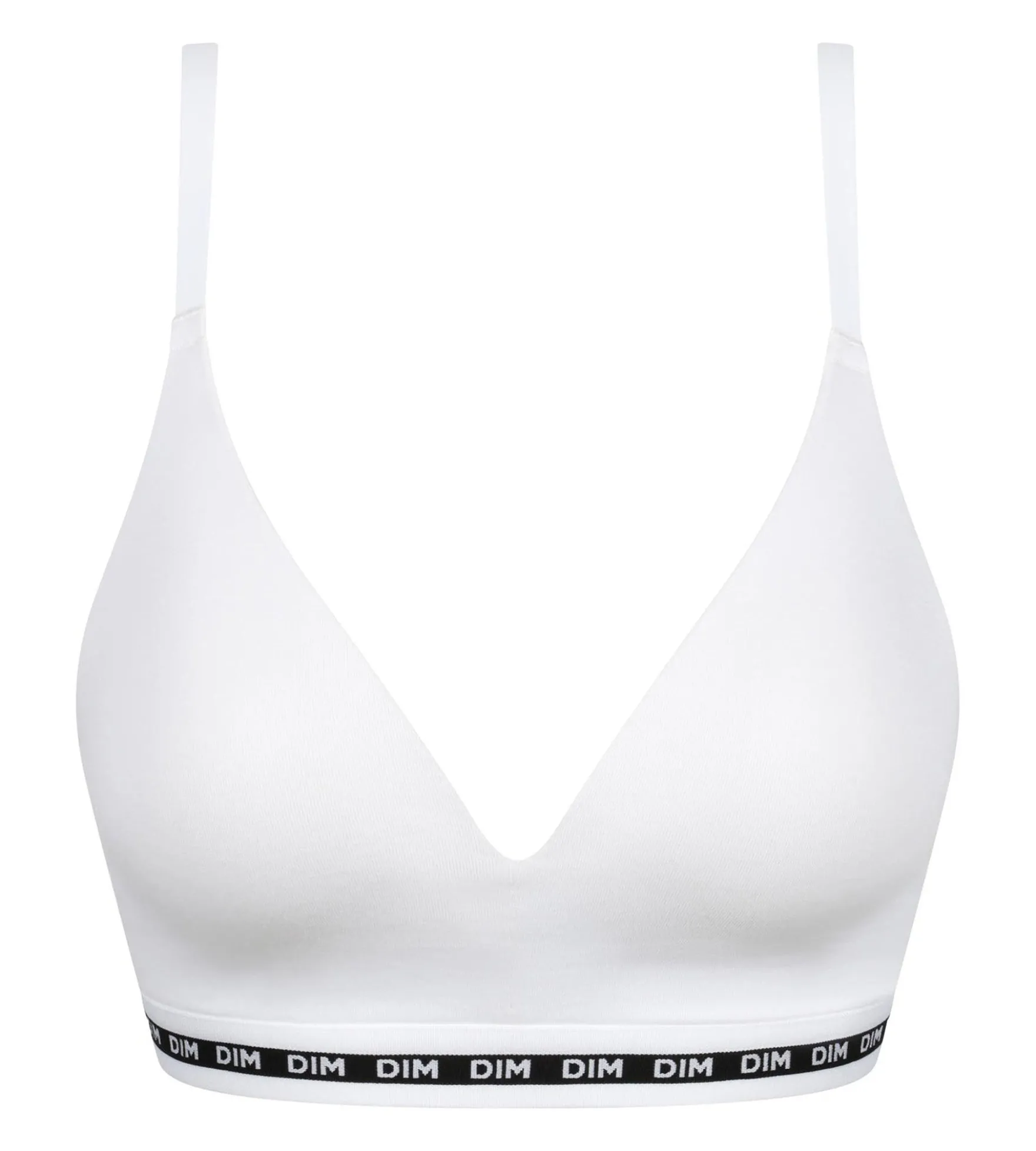 Soutien-gorge triangle paddé Blanc Dim Icons