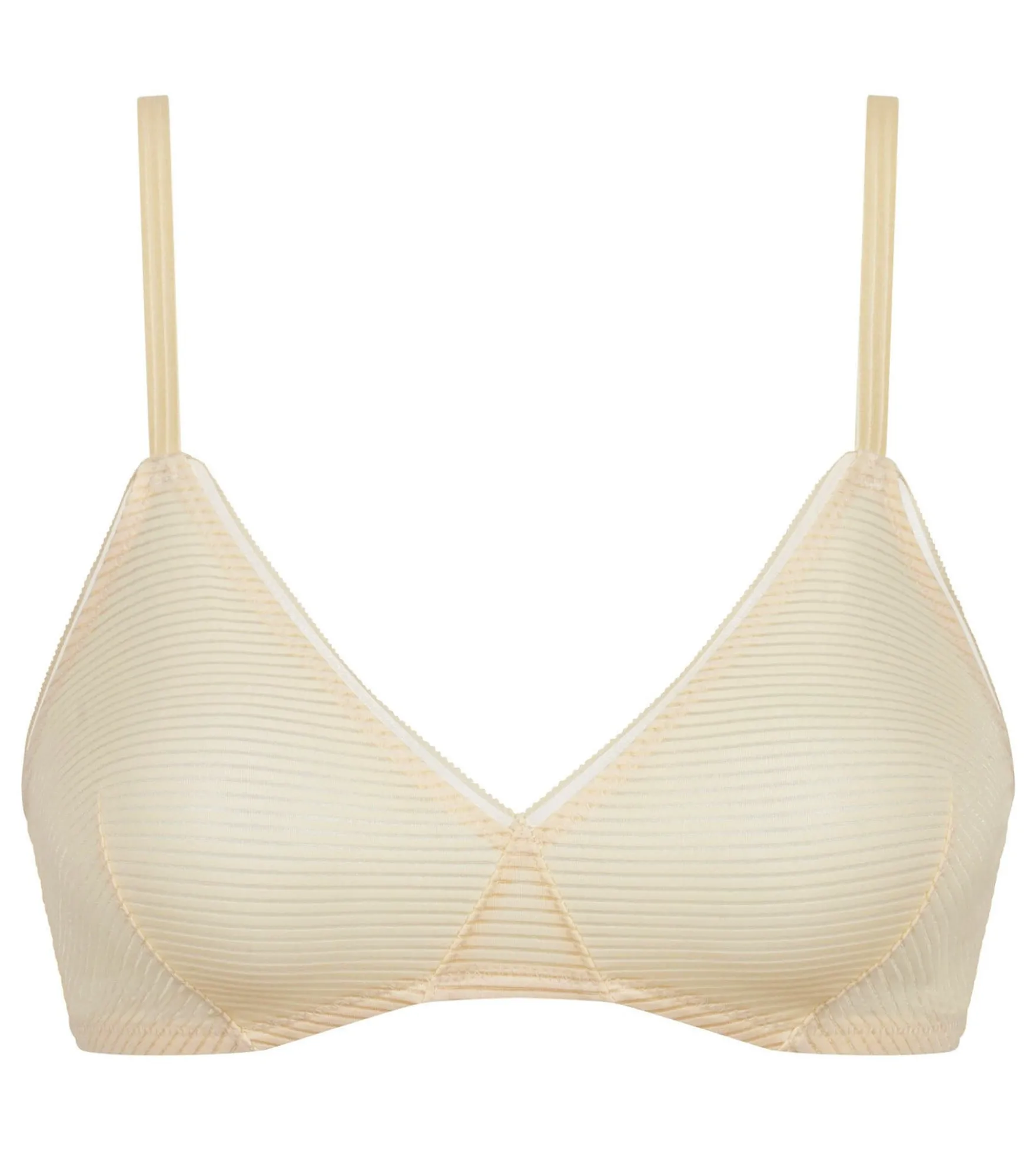 Soutien-gorge triangle sans armature Beige Dim x Ines De La Fressange