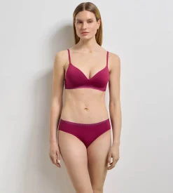 Soutien-gorge triangle sans armatures framboise intense Daily Micro