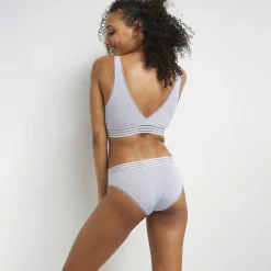 Soutien-gorge triangle sans armatures en microfibre Bleu Oh My Dim’s