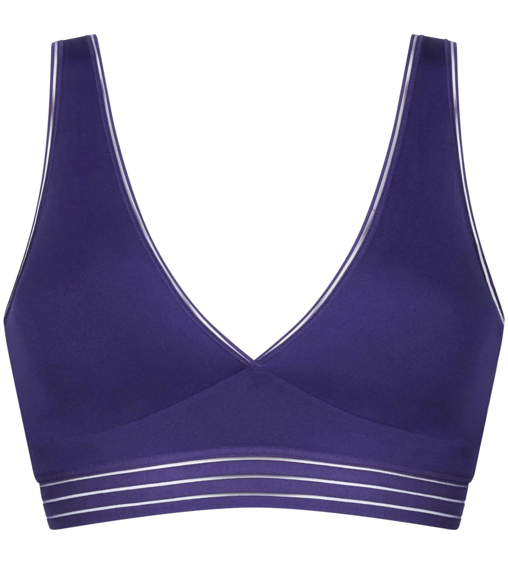Soutien-gorge triangle sans armature en microfibre Violet Oh My Dim’s