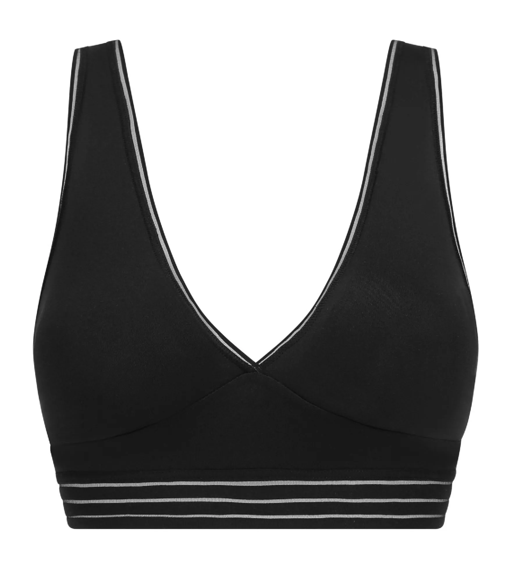 Soutien-gorge triangle sans armatures en microfibre Noir Oh My Dim’s
