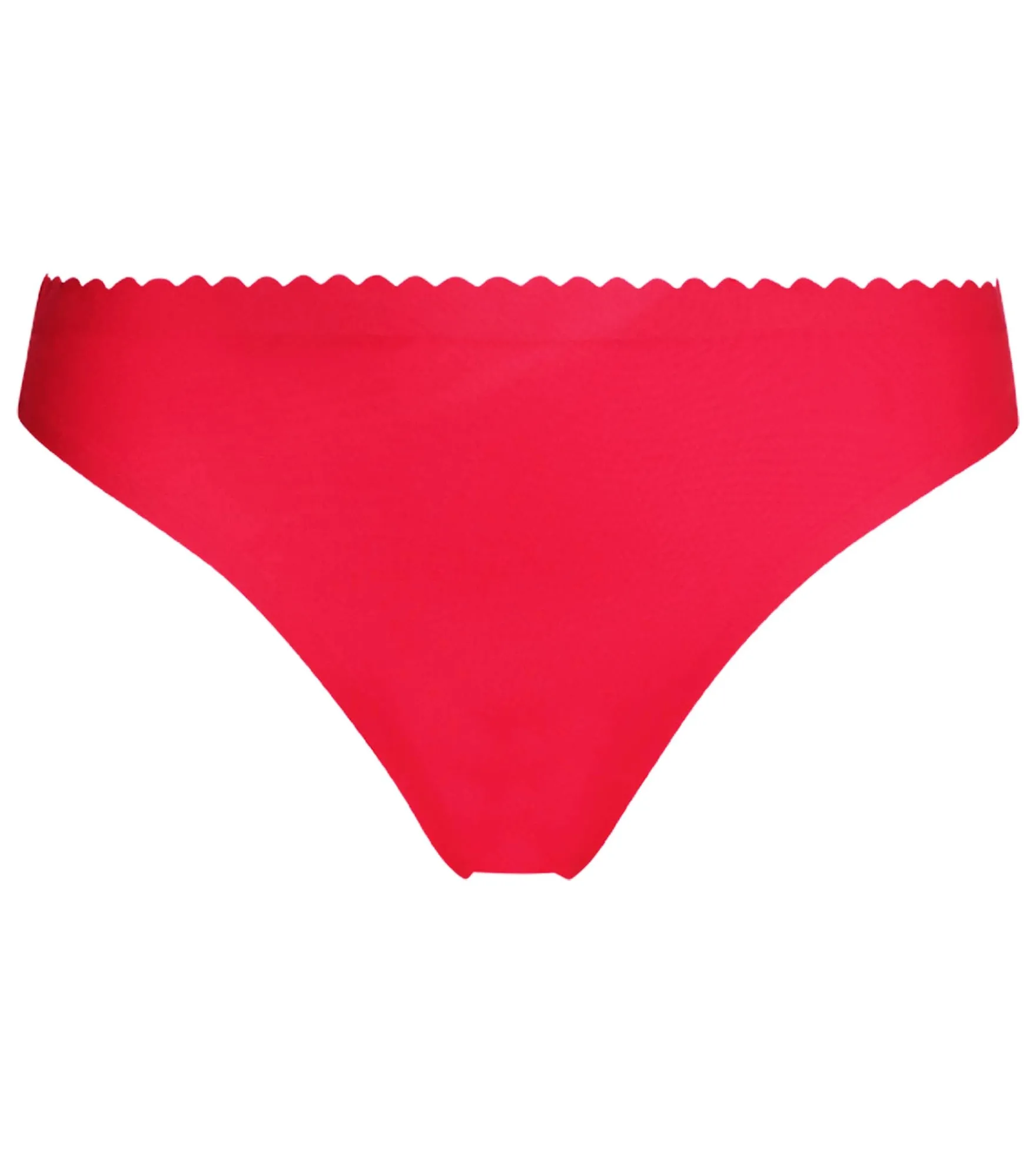 Tanga femme en tulle Rouge Dim Body Touch Cheeky