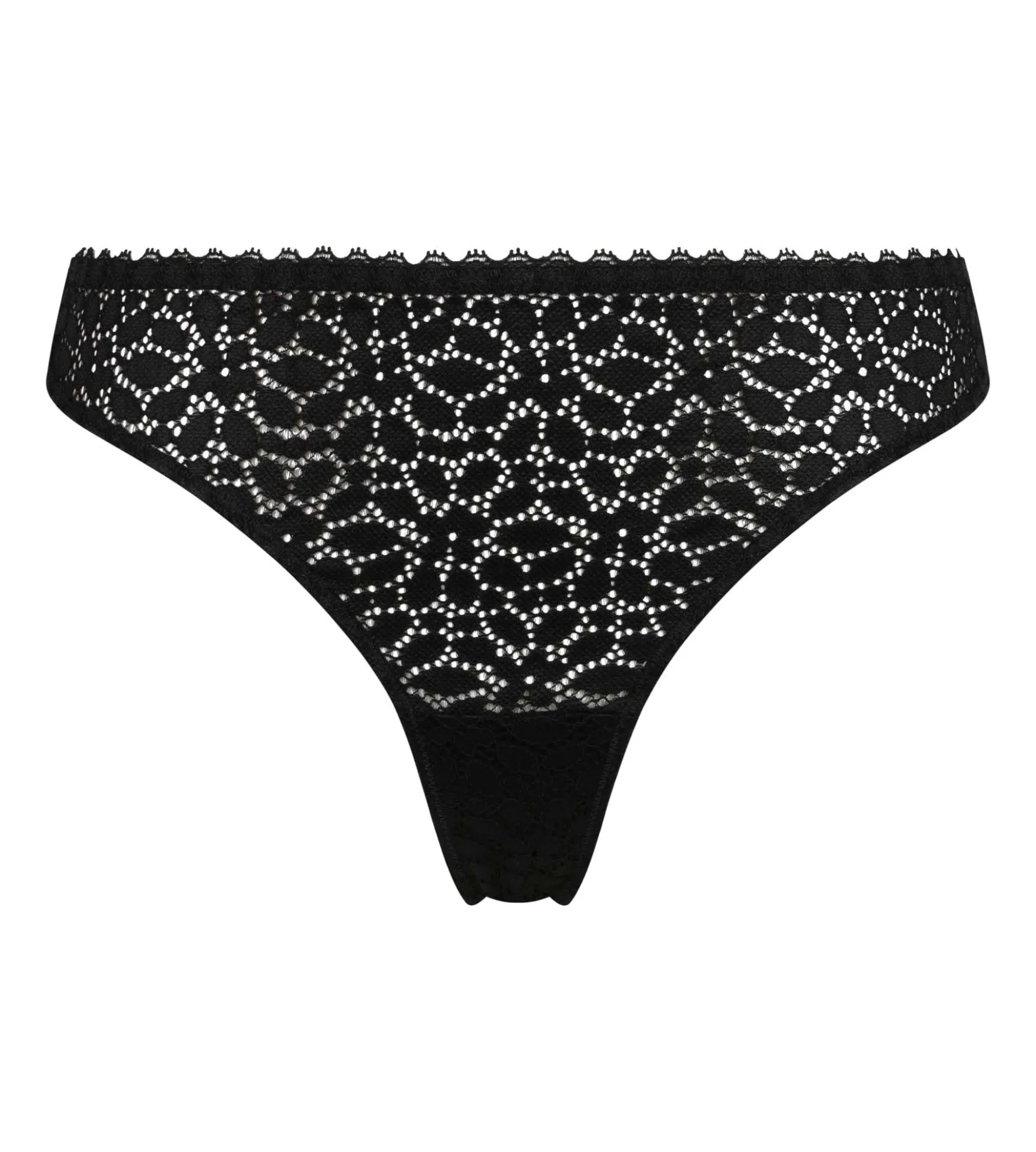 Tanga femme Noir Dim Daily Dentelle