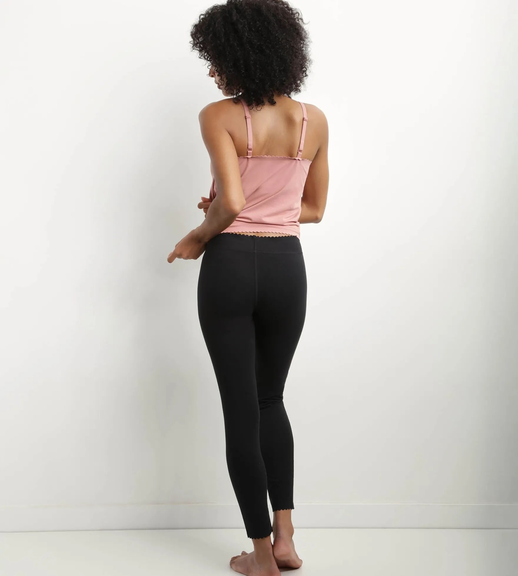 Top femme en coton stretch sans couture Rose Ombre Body Touch Easy